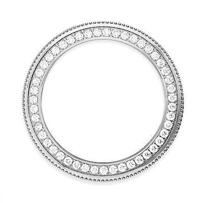Pave Diamond Bezel